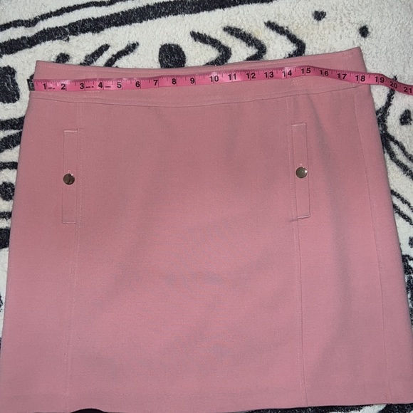 Brand-new, LOFT soft pink, mini preppy skirt, size 14 - Picture 3 of 5